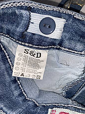 Джинсові штани на дівчинку гуртом, S&D, 8-18 рр., фото 2