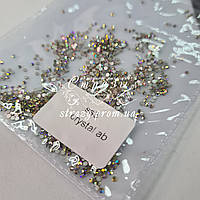 Стразы ss3 crystal AB 1440шт. (1,3-1,4мм)