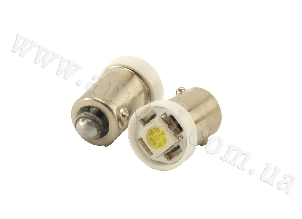 Світлодіодна автомобільна лампа T8,5 BA9S 1 SMD (5050) 12V