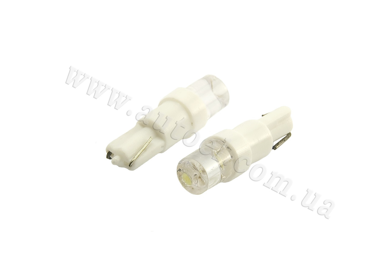 Світлодіодна автомобільна лампа T5 W2x4,6d 1LED 12V