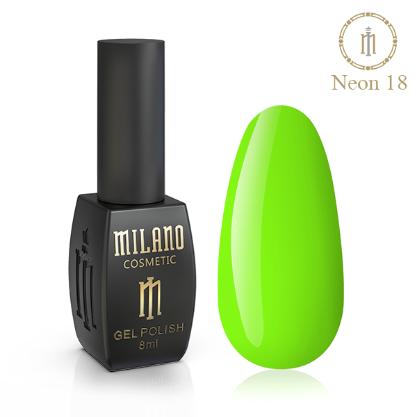 Гель-лак Milano Neon 8 мл No 18