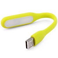 Світлодіодна USB підсвічування для ноутбука LU-01, USB LED світильник Dilux, Китай, Жовтий