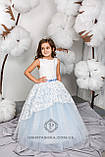 Довге ошатне дитяче плаття Аніта на 4-5, 6-7, 8-9 років, фото 10