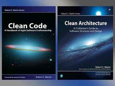 Clean Code: A Handbook of Agile Software Craftsmanship + Clean Architecture. Robert C. Martin. Комплект книг.