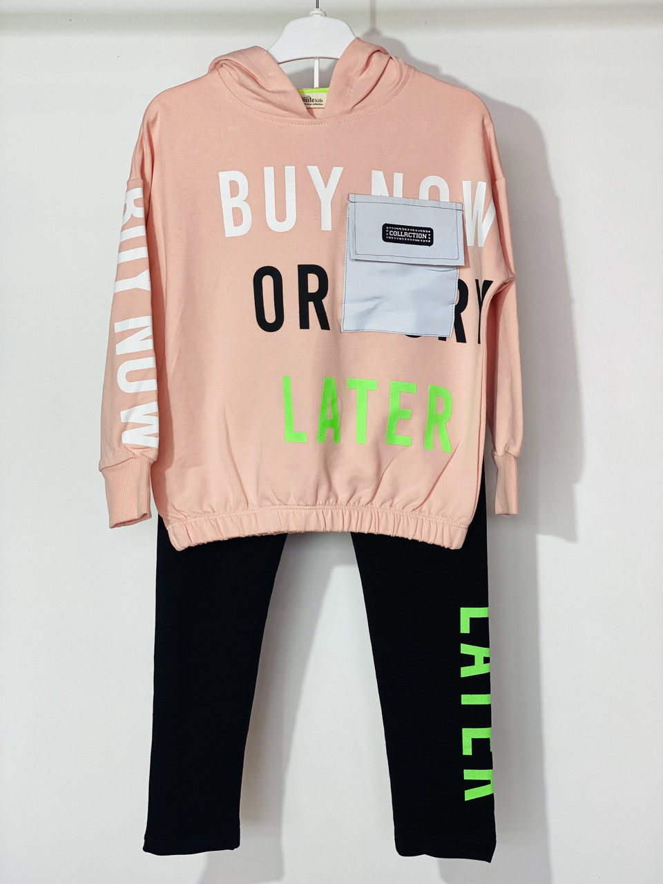 Костюм для дівчинки Smile 4142 122 см Пудра