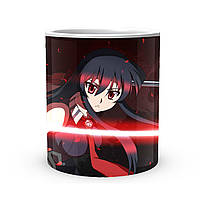 Кружка GeekLand біла Вбивця Акамі Akame Ga Kill! red AGK 02.14