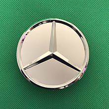 Колпачки заглушки на диски Mercedes-Benz/Мерседес 75/70/15мм. A2204000125
