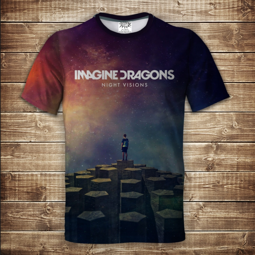 Футболка 3D IMAGINE DRAGONS Night Visions