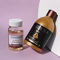 Набір для кератинового випрямлення волосся Cocochoco Gold 100 мл (разлив) + кератин 250 мл (заводська)