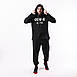 Чоловічий спортивний костюм 2-нитка "Худі" 44-48р мокрий асфальт, фото 5