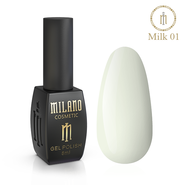 Гель-лак Milano Milk 8 мл No 01