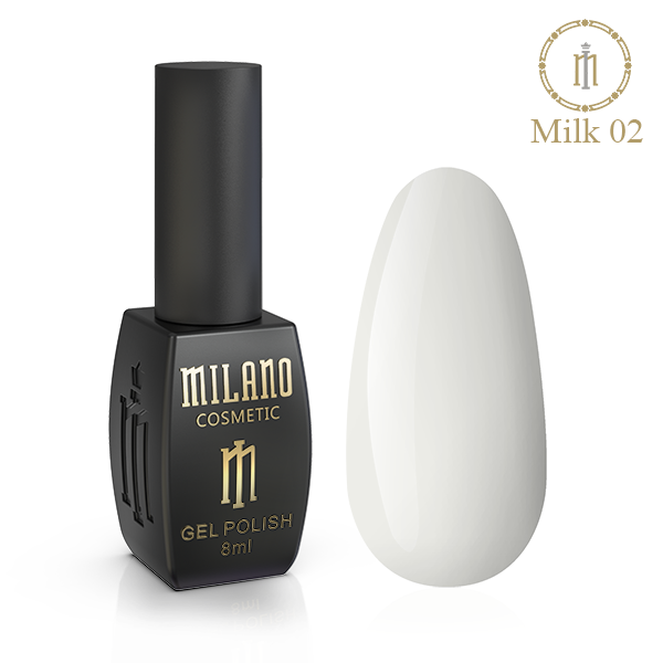 Гель-лак Milano Milk 8 мл No 02