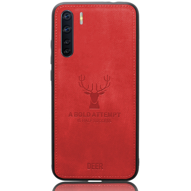 Чохол Deer Case для Oppo A91 Red, фото 1