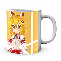 Кружка GeekLand Дбайлива 800-річна дружина The Helpful Fox Senko-san orange background FSS 02.09