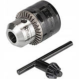 Патрон для дрелі металевий Richmann з ключем 1-10 мм 1/2" (C9200), фото 3