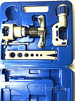 Набор для обработки труб VALUE VFT- 809 IS (одна планка, одна вальцовка с трещеткой, труборез) кейс