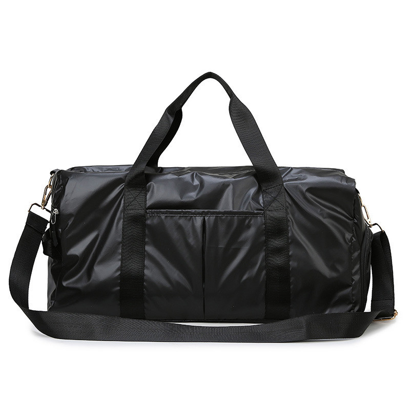 Спортивна сумка дорожня для ручної поклажі велика чорна, фото 1