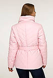 Стильна жіноча демісезонна куртка В-1199 Лаку, розміри 44,50,54, фото 2