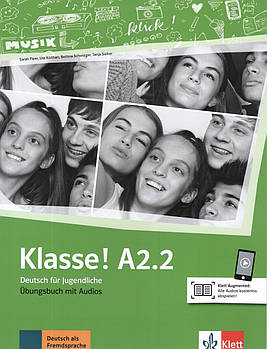 Робочий зошит Klasse A2.2 Ubungsbuch