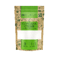 Green Leaf Солодка Стевія, замінник цукру 300г