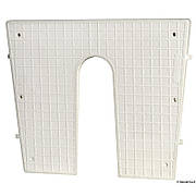 Установлювальна транцова пластина 420x340mm Osculati біла 47.763.95