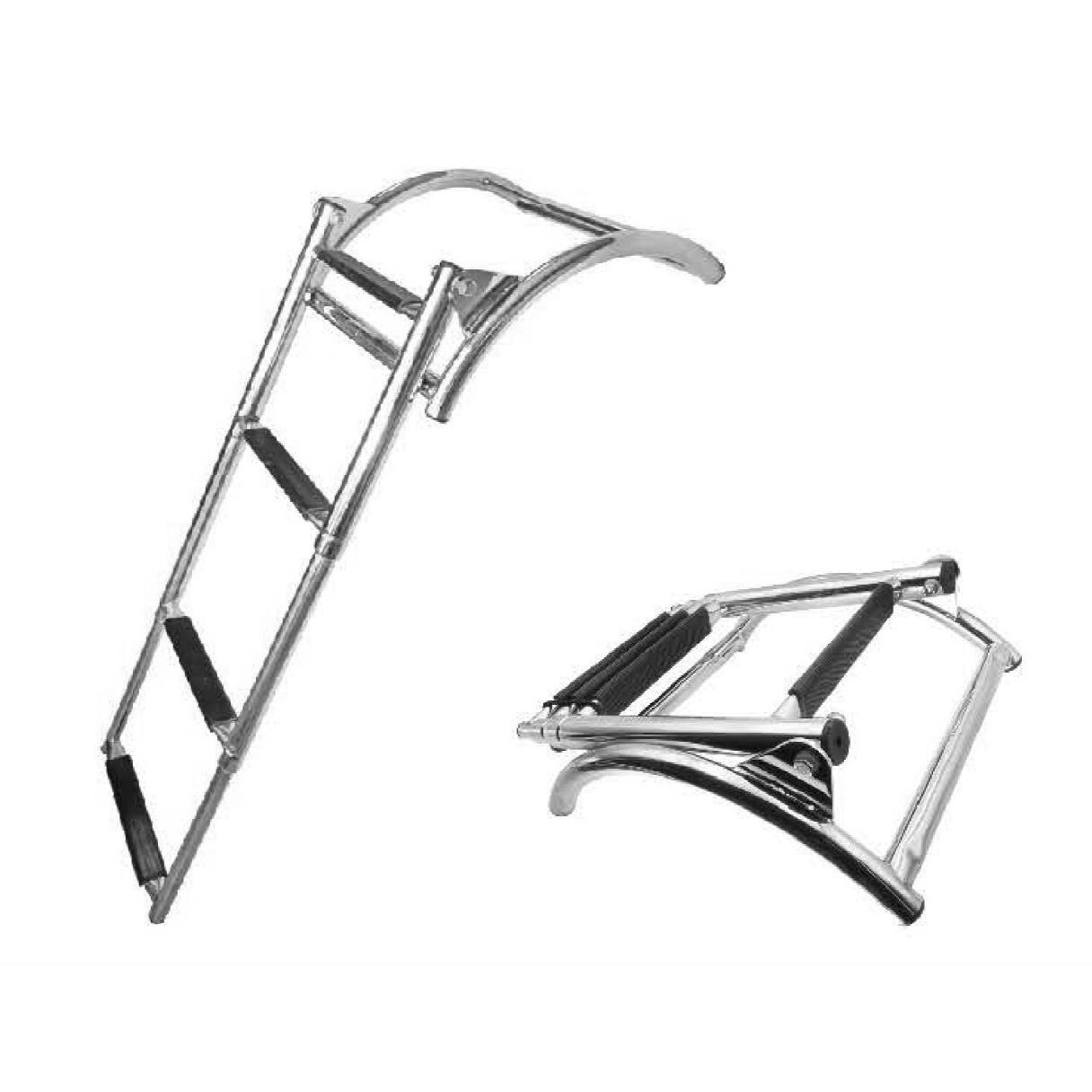 Драбина для надувного борту човна 868х375 мм 3 сходинки HF10-815SA