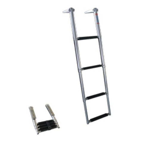 Драбина для човна яхти катера неіржавка телескопічна 1103004, фото 1