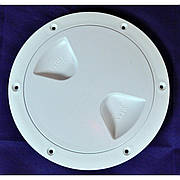 Лючок інспекційний у судно 102 мм білий Тайвань 13560-WH