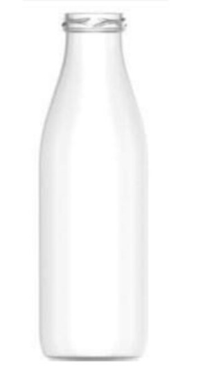 Скляна пляшка для молока 750 мл,ТО48 мм