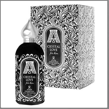 Attar Collection Crystal Love for Him парфумована вода 100 ml. (Аттар Колекшн Кристал Лав фор Хім), фото 1