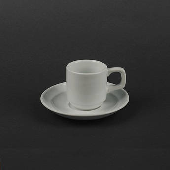Набір кавовий кераміка: чашка 90 мл + блюдце