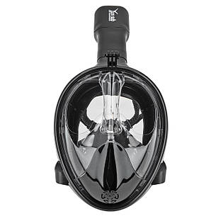 Маска для дайвінгу FM01 розмір S/M повнолицьова, фото 1