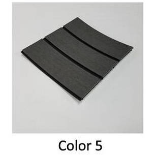 Штучний тік для човна EVA Color 5 темно-сірий тік чорна смуга, фото 1