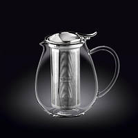 Чайник заварочный Wilmax Thermo с ситечком 1,3л стекло (888803 WL)