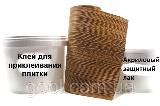 дошка гнучка на фасад імітація дерева