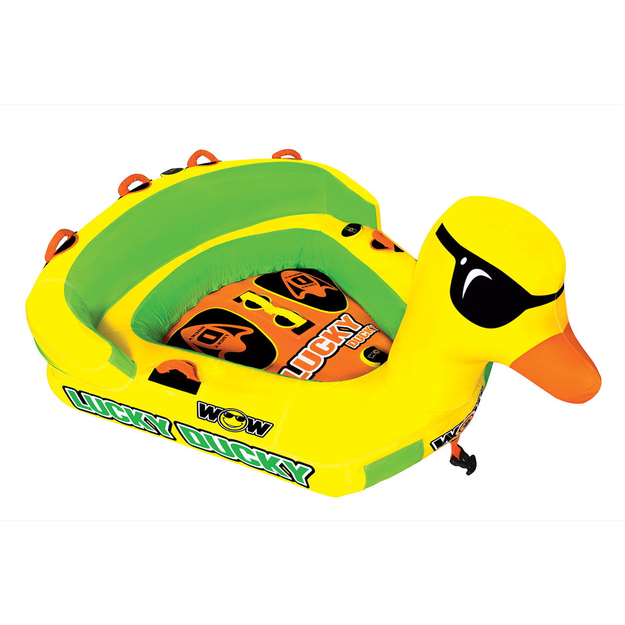 Водный лодочный аттракцион плюшка Lucky Ducky 2P Towable 19-1040 для моторной лодки и катера - фото 1 - id-p1394252610