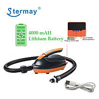 Насос для SUP досок STERMAY HT-781A с литиевым аккумулятором 4000 mAH 70 L/min 16 PSI