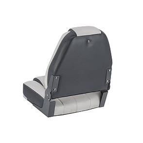 Сидіння для човна яхти катера Premium High Back Сіро/Вугільне, фото 2
