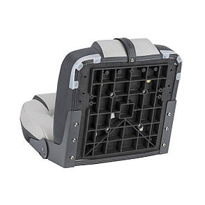 Сидіння для човна яхти катера Premium High Back Сіро/Вугільне, фото 3