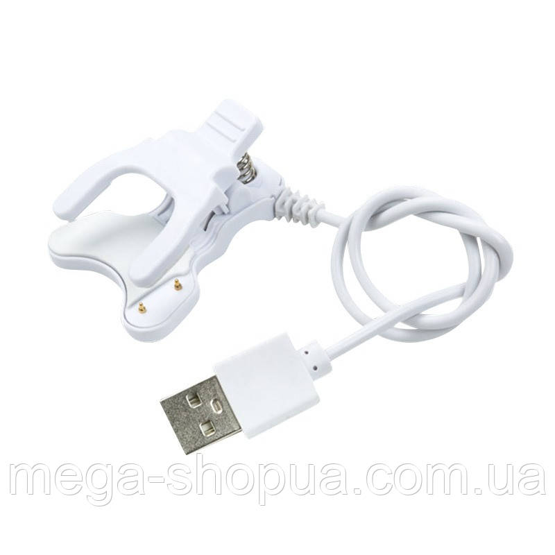 Зарядний USB кабель прищіпка 2Pin/10mm для годинника. Зарядне заряджання для годинника