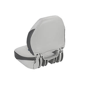 Сидіння човняне Pro Angler Ergonomic 75195GCB сіро/вугільно/синє, фото 4