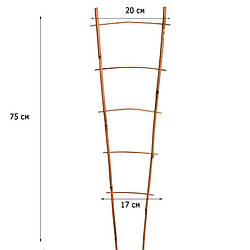 Драбина бамбукова Деколайн 75 см (S2) N8002