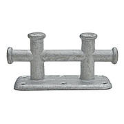 Причальний кнехт подвійний оцинкований 235х90 мм 1111304