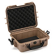 Пластиковий кейс водонепроникний для документів лунота телефона акумулятора модель 3210 пісочний