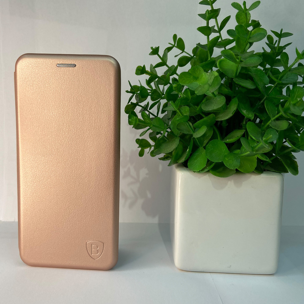 Чохол-книжка Xiaomi Redmi 9 рожеве золото, фото 1