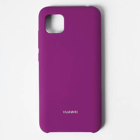 Чохол Silicone Case Premium для Huawei Y5p Fuchsia, фото 1