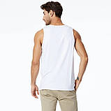 Чоловіча трикотажна однотонна базова літня майка, фото 3