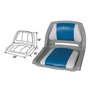 Сидіння для човна яхти Copolymer Padded Boat сіре 86101G, фото 4