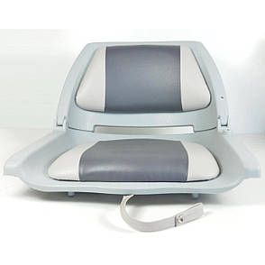 Сидіння для човна яхти Copolymer Padded Boat сіре 86101G, фото 3