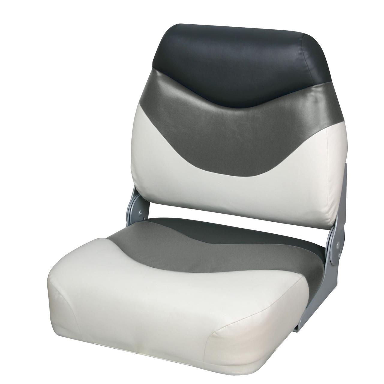 Сидіння для човна і яхти Premium Folding Seat сіро-чорно-біле 86215WGC